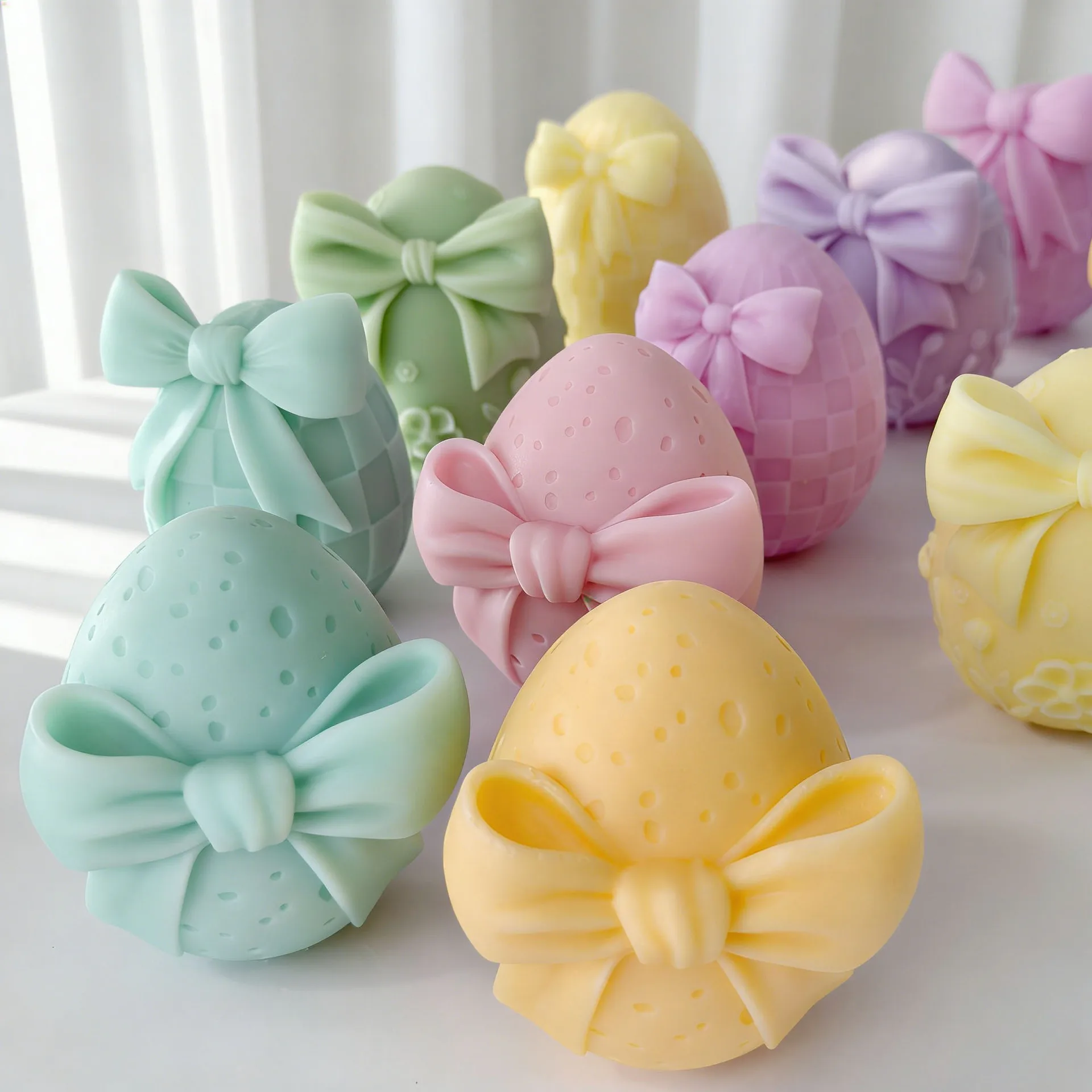 3D Bow Easter Egg Mold 6
