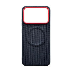 Luxury Weave Magnetic PU Leather Anti - Fall Case with Wireless Charging Compatibility for Honor Win (Black)