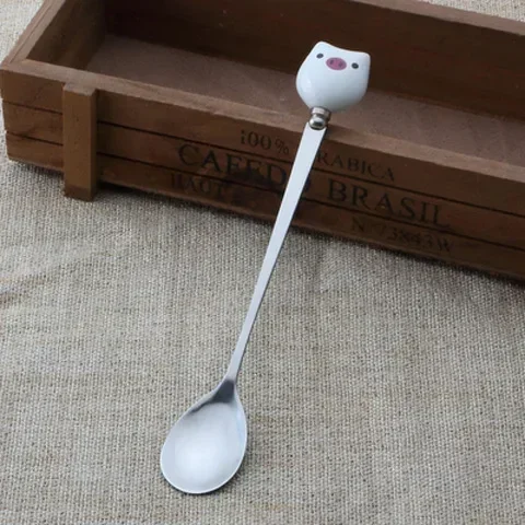 White Pig Spoon