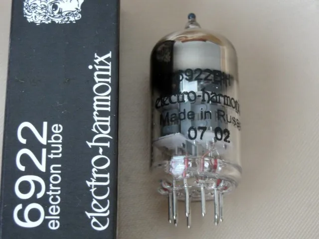 

6922 Brand new Russian electronic tube EH 6922, replaces 6DJ8, 6N11 electronic tube