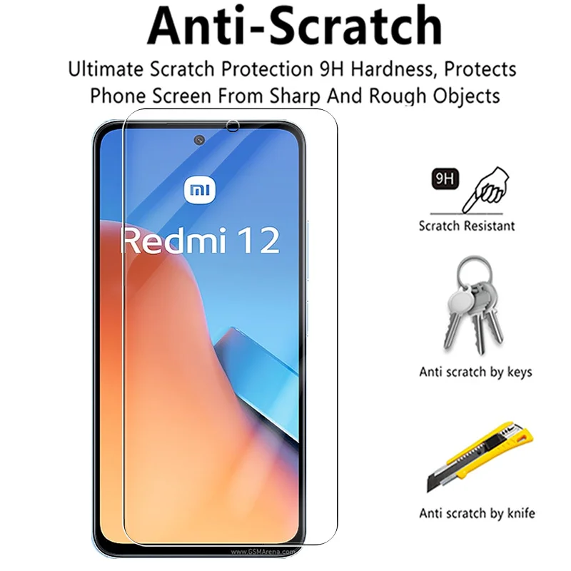 Full Cover Tempered Glass Screen Protector - Protective Armor Films (1-4 Pack)