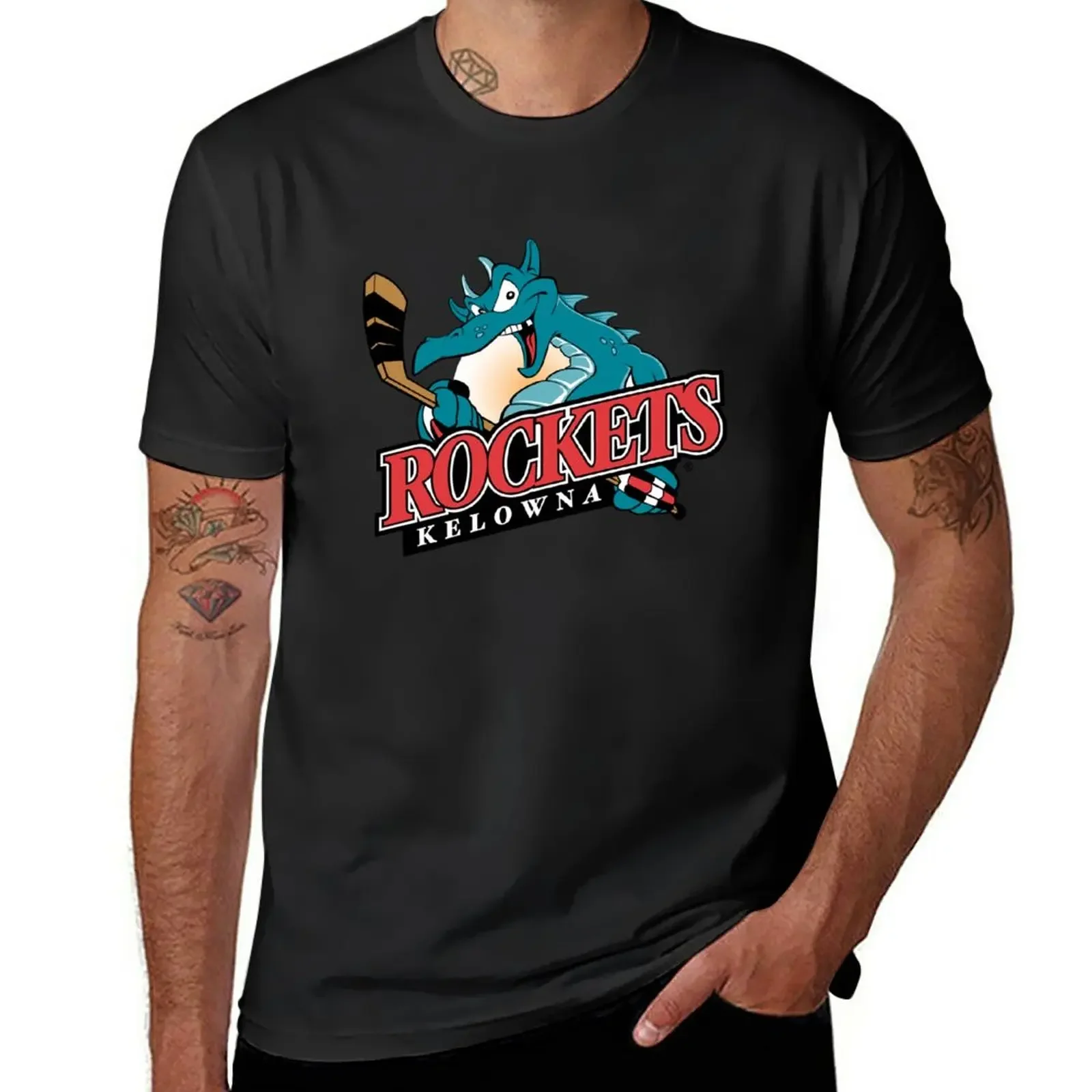 

New Kelowna Rockets T-Shirt vintage t shirt new edition t shirt t shirt for men