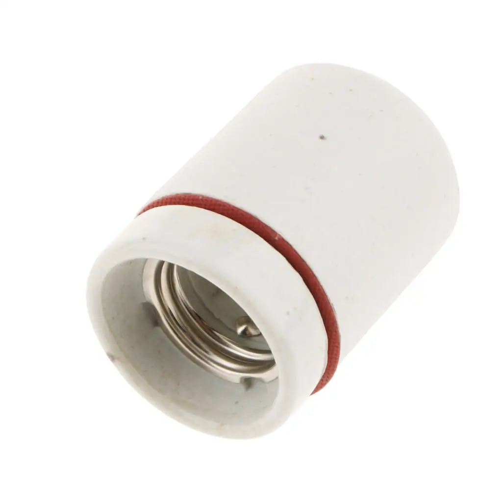 Durable E27 Reptile Light Holder Heat Lamp Brooder Lamp Base Ceramic