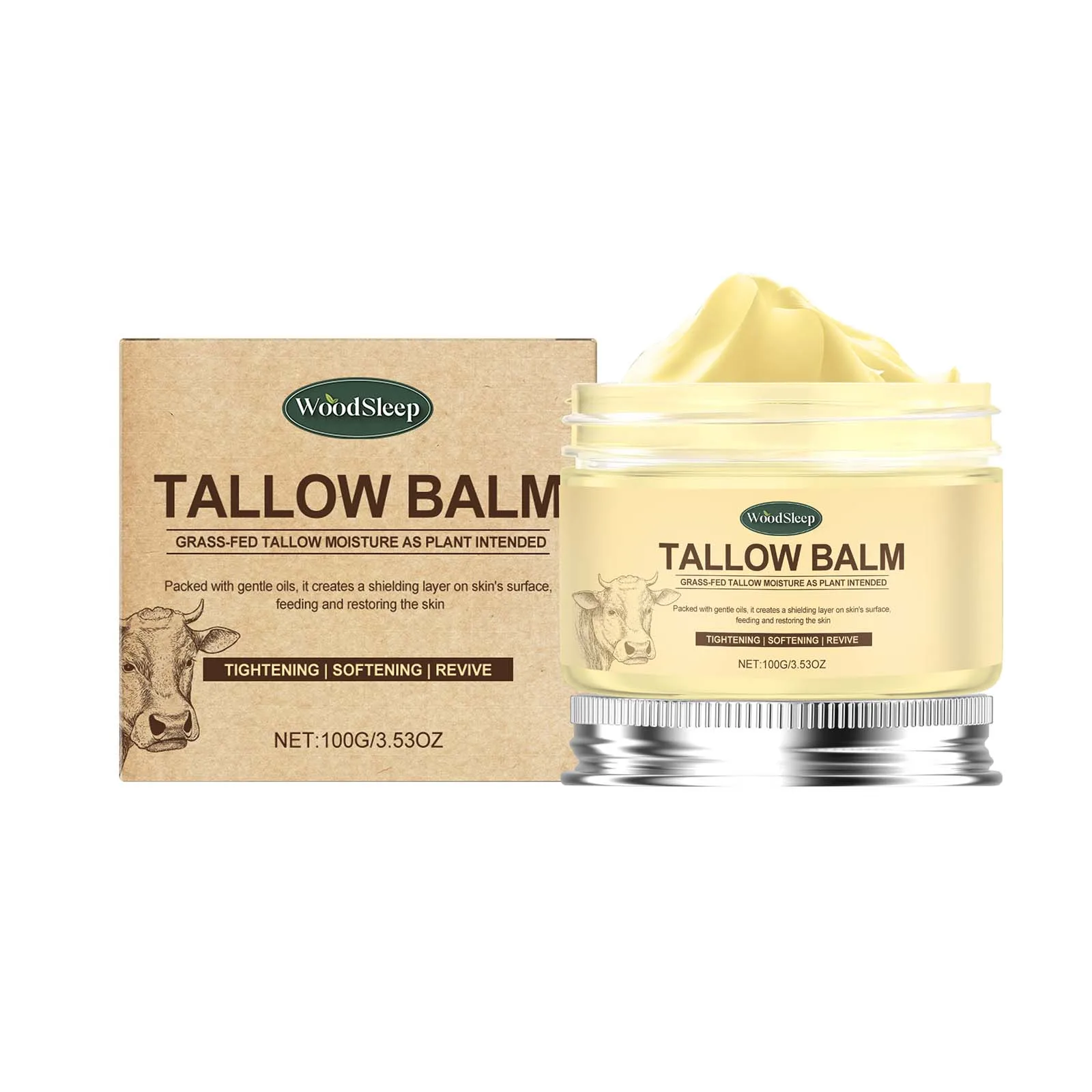 Avocado & Honey Moisturizing Cream: Deep Nourishment, Locks in Moisture, Leaves Skin Smooth, Tender & Elastic, Nourishes Skin