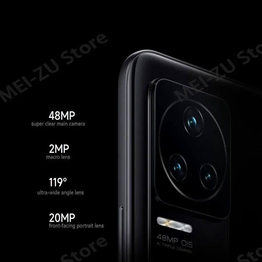 Global rom Original Xiaomi Redmi K50 5G Smartphone Dimensity 8100 Octa Core 5500mAh Battery 67W Fast Charging 48MP