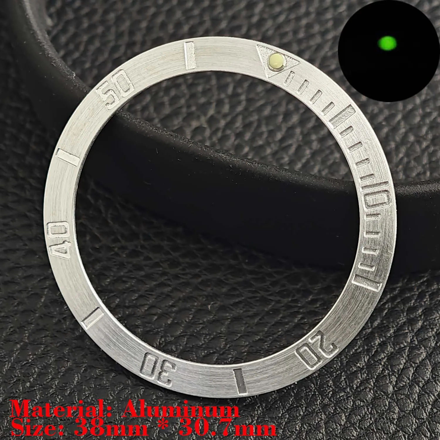 Ceramic Luminous Bezel Insert for Men's Watch - Premium Replacement Accessory