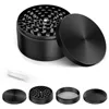 3 Inch Herb Grinder Metal Tobacco for Smoking 75mm 4 Layer Zinc Alloy Herbal 4 Pieces Smoke Accessories Big Large 100MM 3
