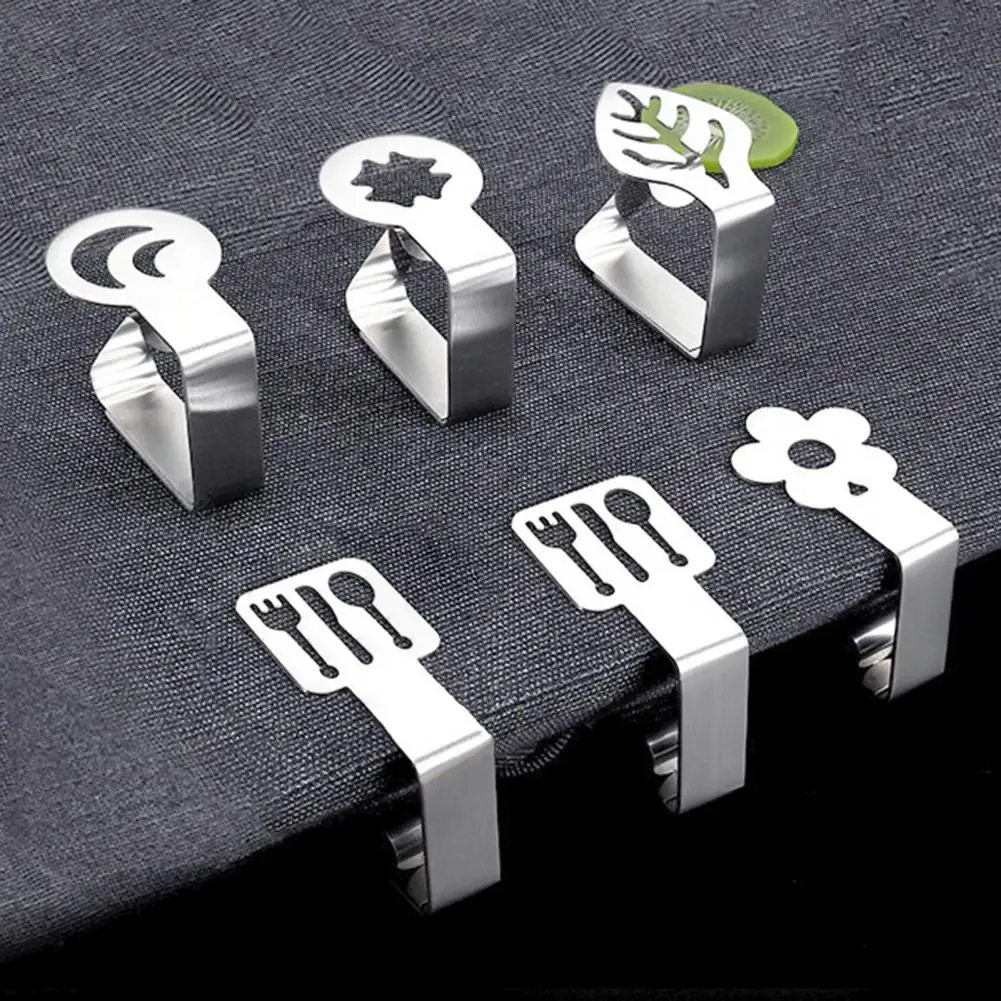 

Rust-resistant Tablecloth Clip Durable Stainless Steel Tablecloth Clips for Secure Fixing on Home Dining Tables for Tablecloths