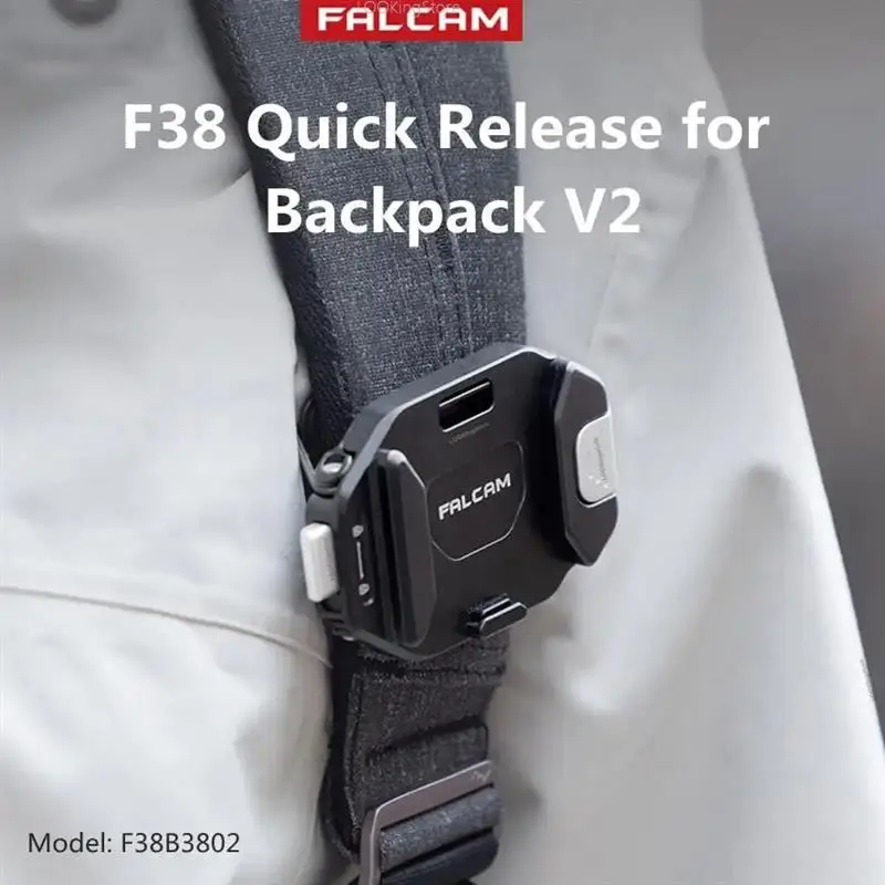 

Комплект для рюкзака FALCAM F38, быстросъемный базовый Зажим для камеры V2 F38 B3803 F38B3803 V2 F38B3802