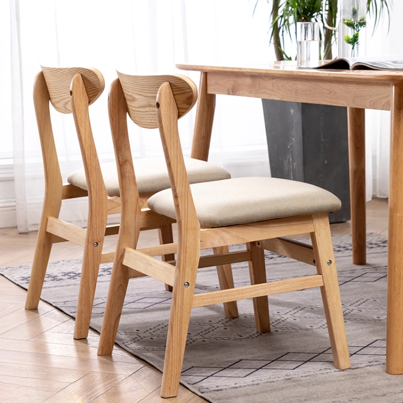 

Modern Dining Chairs Party Nordic Banquet Kitchen Dining Chairs Wooden Restaurant Chaises Salle Manger Home Furniture YN50DC