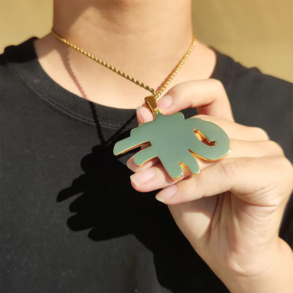 Fashion Jewelry Only The Family OTF Charm Iced Out Bling Two