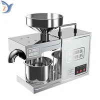 Oil Press Machine B03 Small Stainless Steel Household Kitchen Appliances Utensils High Output Peanut and Soybean Extraction 1