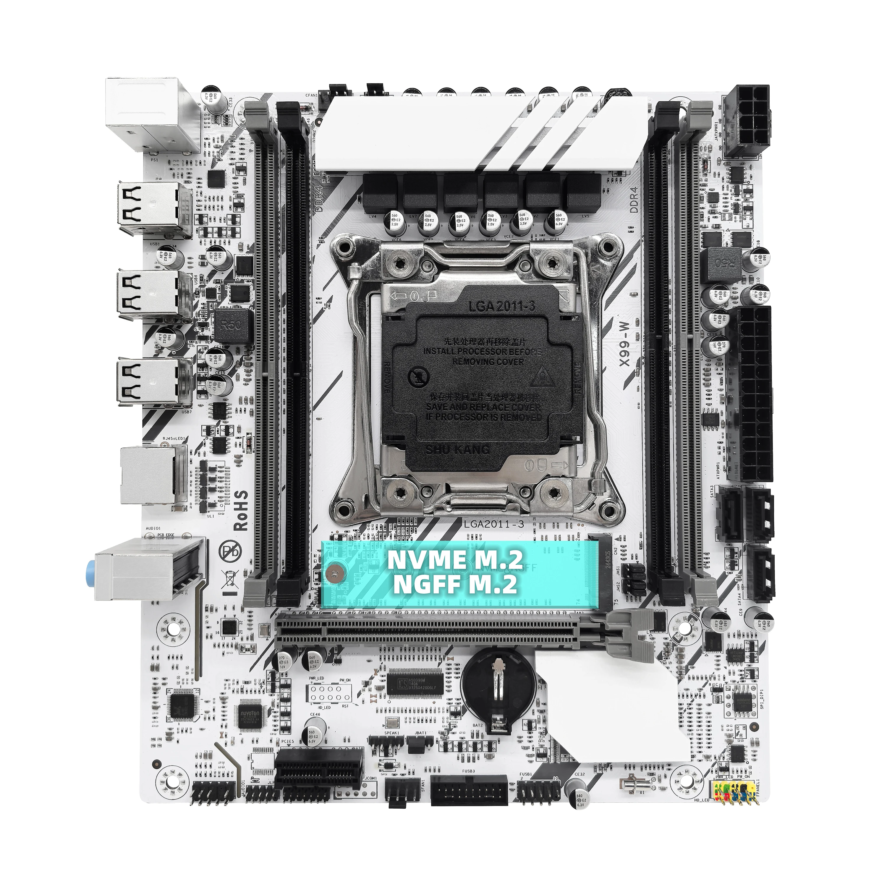 X99マザーボード Xeon E5 2650v4 おまけつき MOUGOL New X99 Motherboard Set with Intel Xeon E5 2650 V4