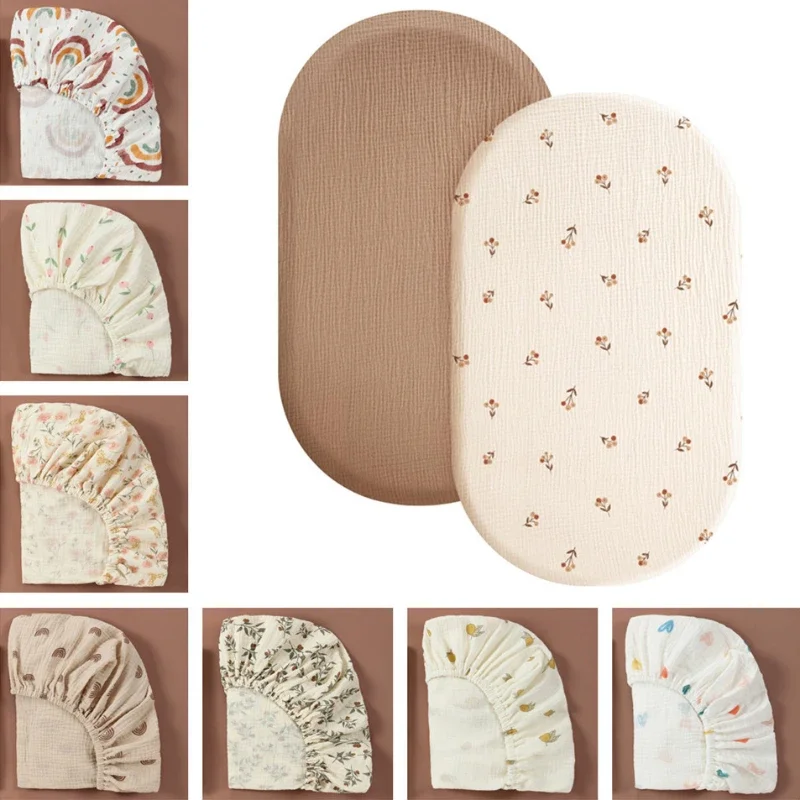 Baby Fitted Bassinet Sheet 1