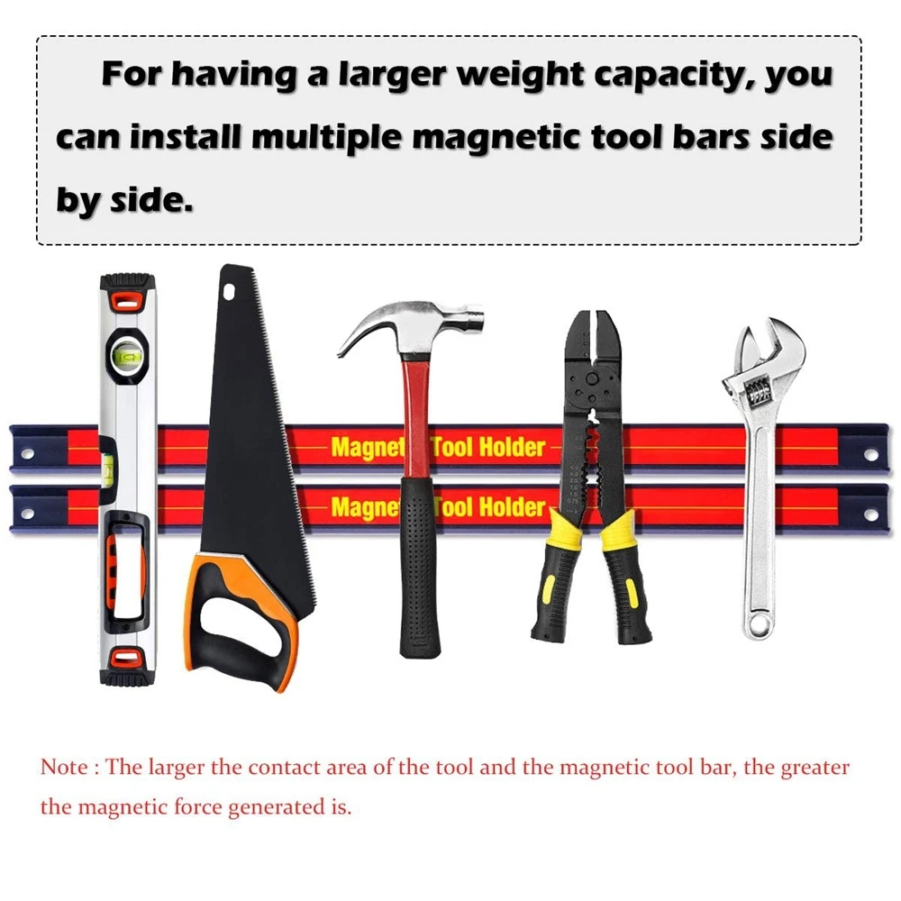 tool chest trolley Magnetic Tools Storage Holder Strong Magnet Stick Organizer Racks For Connecting Strips Tools Hand Tools For Garage Workshop tool tote bag