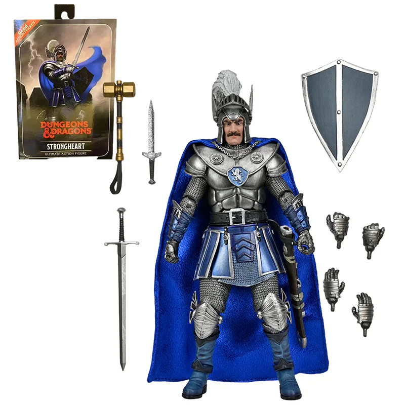 

Dungeons & Dragon Dungeons Ultimate Strongheart Fortress Knight Action Figure NECA 52278 Figuras Toys Collection Model Original