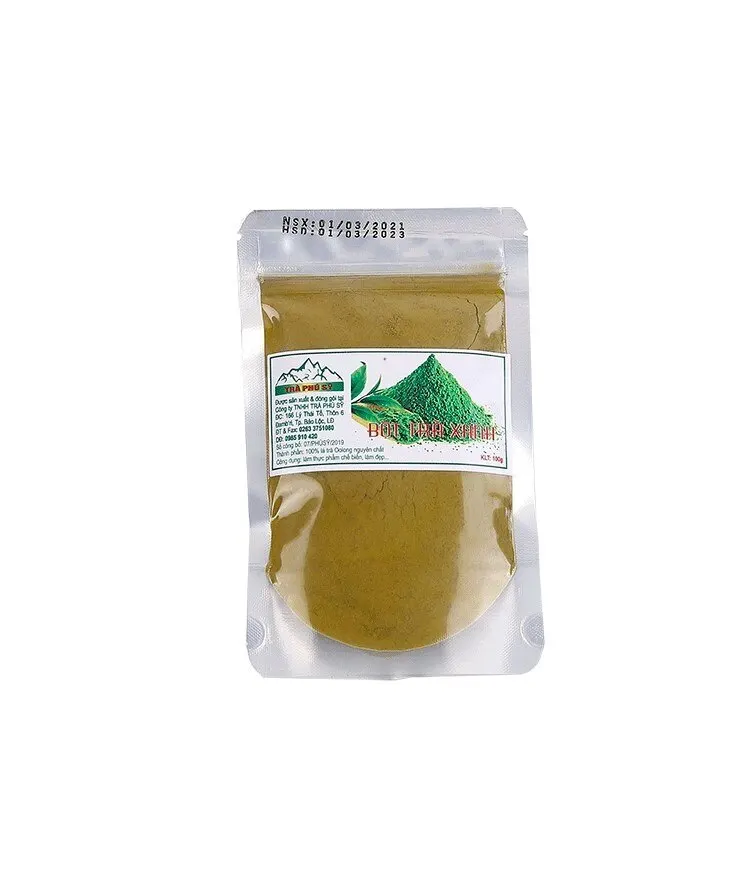Вьетнамский чай матча 100% (Tra Phu Sy) 100 грамм | Продукты