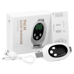 Portable Sleep Aid Device for Anxiety and Insomnia Relief | Smart Relaxation and Improved Mood with Massage Therapy (WHITE)