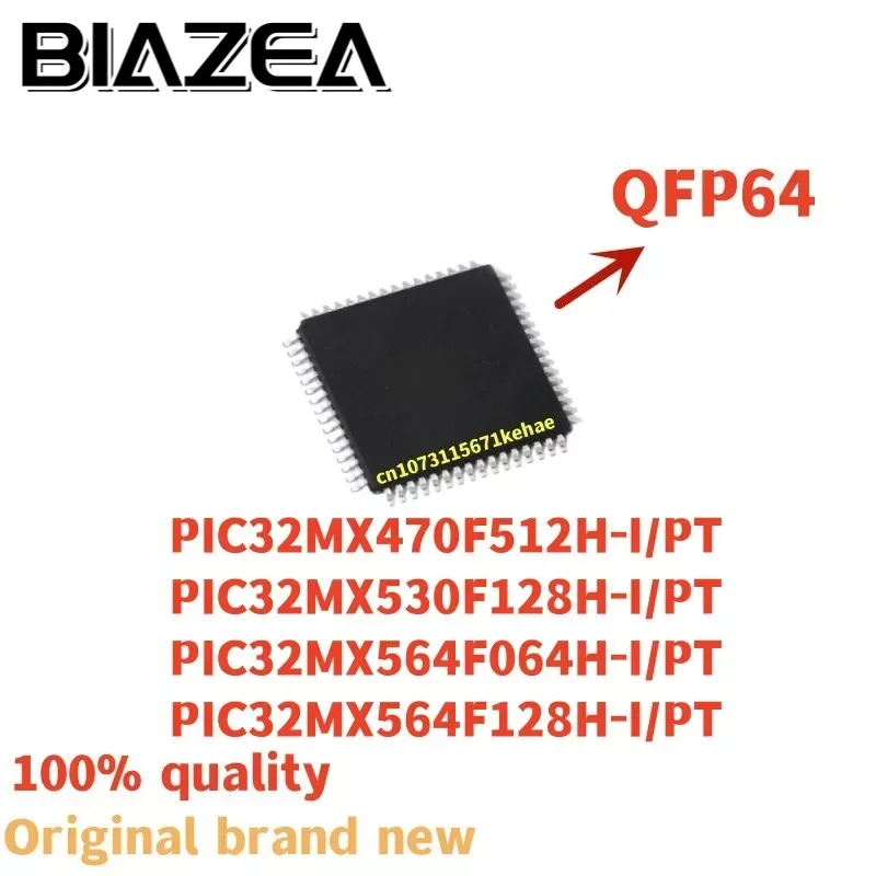 

1piece PIC32MX470F512H-I/PT PIC32MX530F128H-I/PT PIC32MX564F064H-I/PT PIC32MX564F128H-I/PT QFP64 Chipset