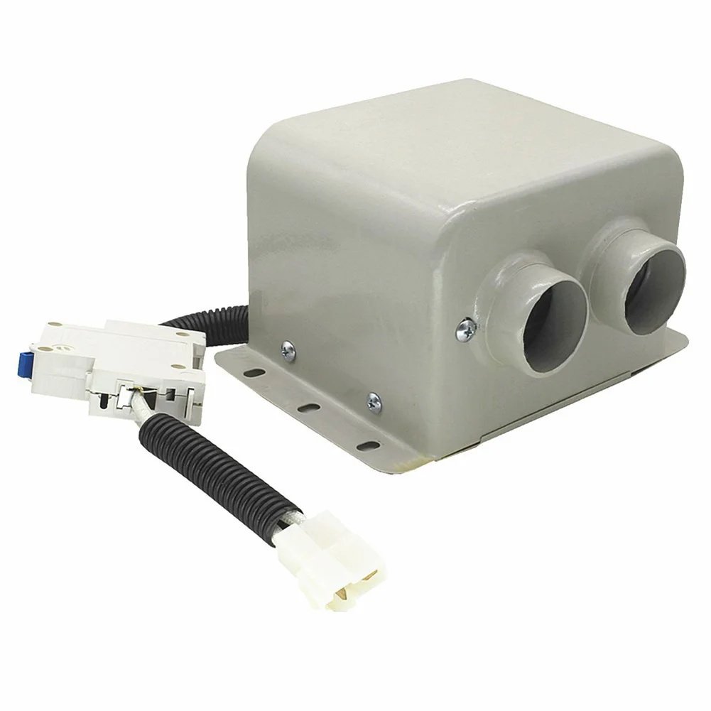 พัดลมทำความร้อนในรถยนต์แบบพกพา 12V สำหรับฤดูหนาว 400W พร้อมฟังก์ชั่นละลายน้ำแข็งกระจกหน้ารถ ให้ความร้อนรวดเร็วและออกแบบให้เป็นมิตรกับครอบครัวเพื่อการขับขี่ที่ปลอดภัย 1