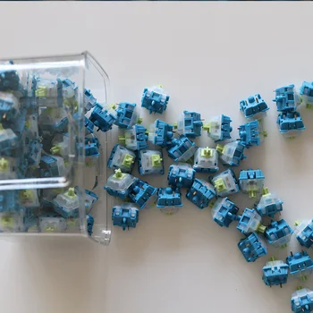 Cuxiukeys 키보드 스위치 컨테이너 보관함, PC 폴리카보네이트 스위치 박스, 기계식 키보드용