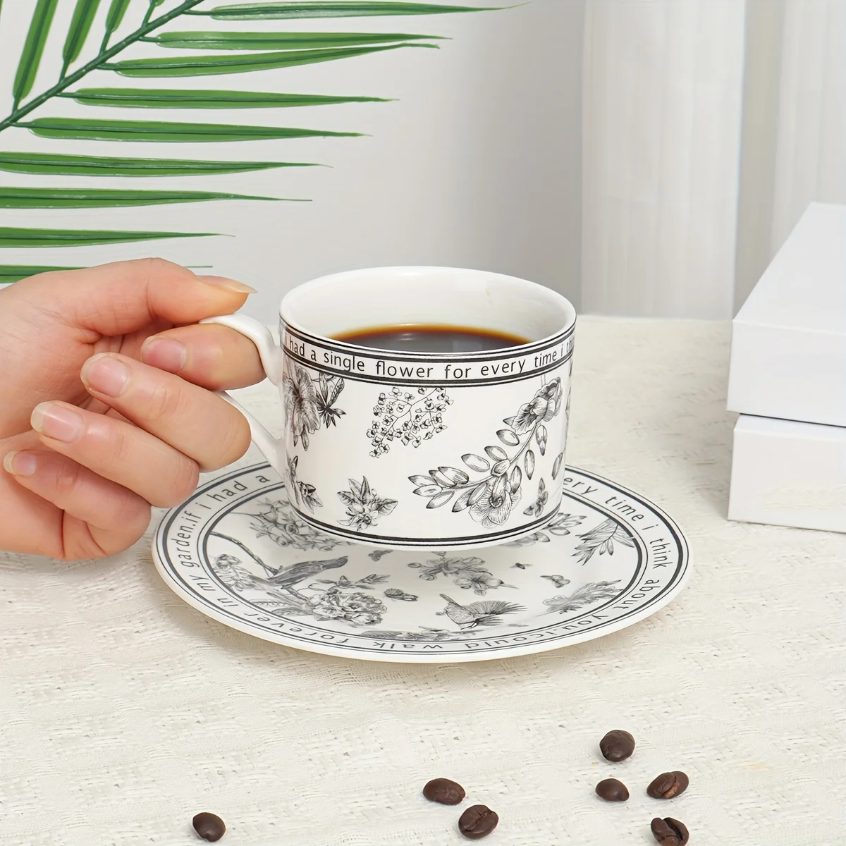 Pinellia Retro Coffee Cup Set