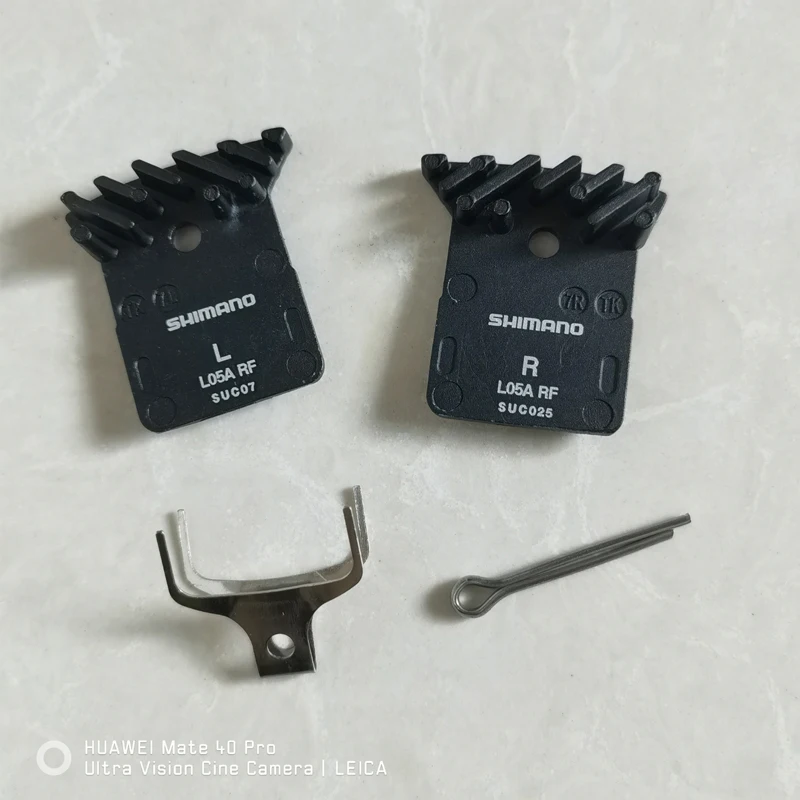 Shimano L05A Road Bike Resin Brake Pads Ice Tech Cooling Fin for