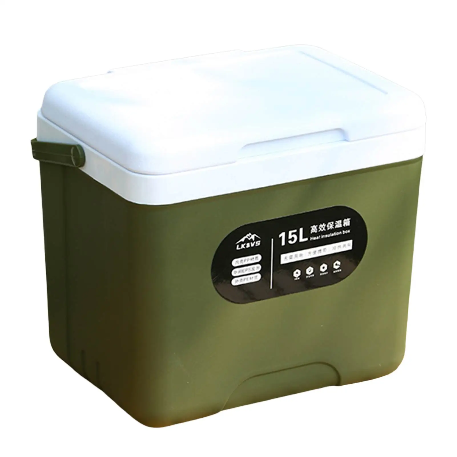 Outdoor Camping Insulated Box Portable Fresh Freezer Car Ice Bucket Save  Space Ice Cooler Camping Accessories - AliExpress