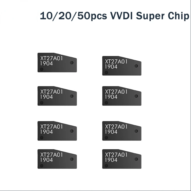 10/20/50 шт. транспондер Xhorse VVDI Super Chip XT27A XT27A01 Super Chip для ID46/40/43/4D/8C/8A/T3/47 для VVDI Mini Key Tool