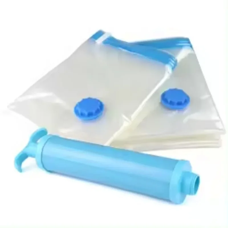 진공 가방 패키지, 침구, 베개, 수건, 의류, 여행 보관, 침실 정리함 공간 절약