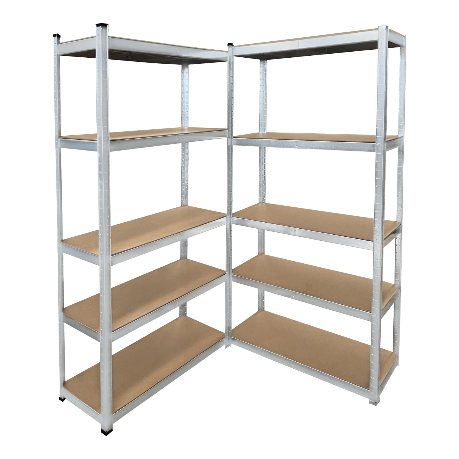 G-Rack Garage Shelving Units - 5 Tier Storage Rack Shelves Shelf Unit - 180x90x40 Cm - 1 Bay