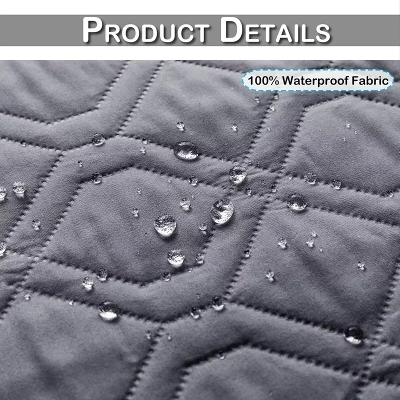 3/4/5Pcs Sofa Headrest Cover Armrest Pad Reclining Chair Sofa Armrest Towel Headrest Cushion with Organizer Pockets Home Decor 6