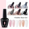NAILCO 15ml Semi-permanent Rubber Base Structure Gel Nail Polishes Manicure Lakiery Hybrydowe Vernis Milky White Gellak Manicure 1