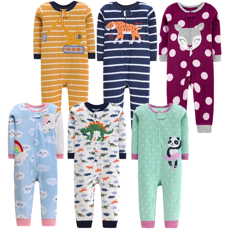 Toddler Baby Clothes Romper Children's Fleece Outdoor Clothing Winter