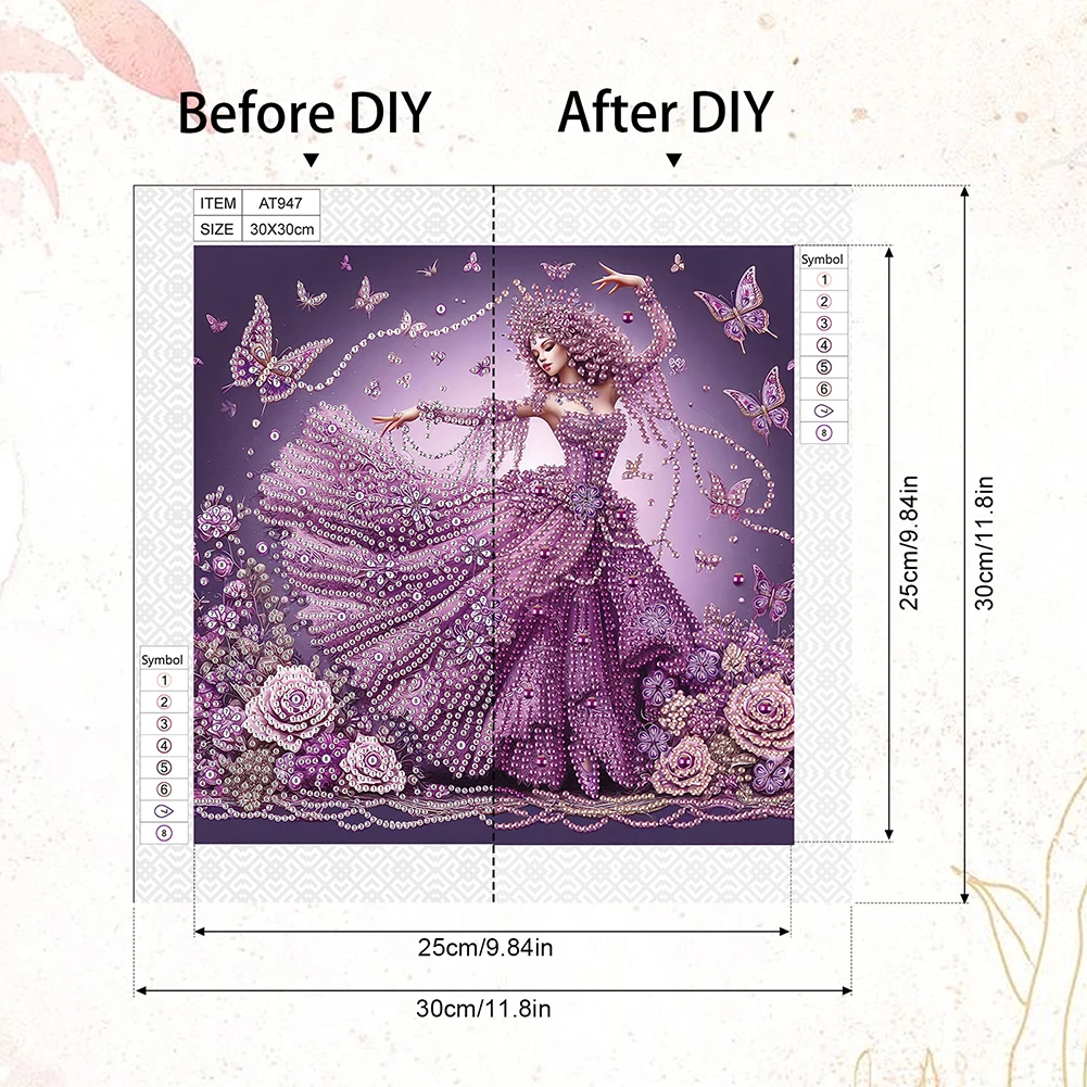 DIY 다이아몬드 페인팅 아름다운 치마 여성 캐릭터 시리즈 외계인 다이아몬드 레진 다이아몬드 페인팅 부분 특수 모양 다이아몬드