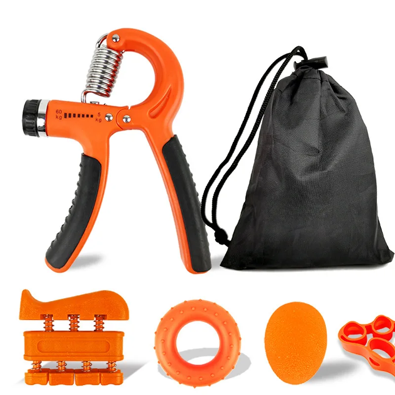 Gripper Adjustable R-Type Hand Grip Exercise Countable Strength Exercise Strengthening Pliers Spring Finger Pinch Wrist Expander 3