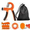 Gripper Adjustable R-Type Hand Grip Exercise Countable Strength Exercise Strengthening Pliers Spring Finger Pinch Wrist Expander 3