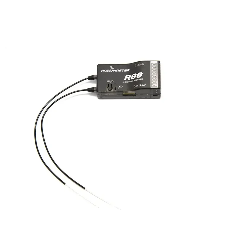 Radiomaster R81 R84 R86C R88 V2 Receiver 2.4G 4CH-8CH Compatible FRSKY D8 5