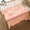 Baby blanket square shape pure color bamboo fiber soft and comfortable120cm*120cm 4