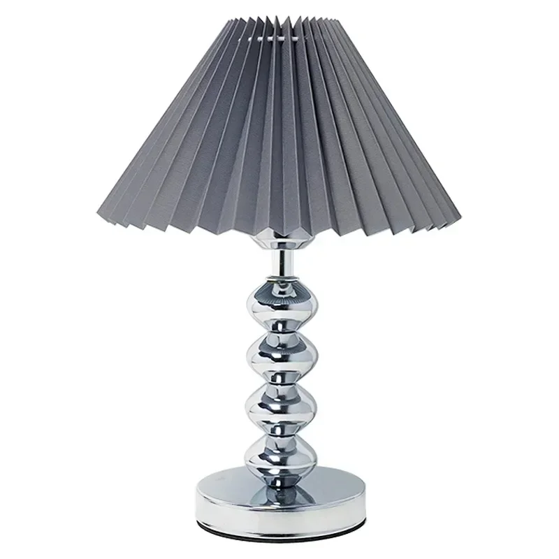 European-style table lamp, bedroom bedside lamp, dormitory desk, study room, simple post-modern light luxury