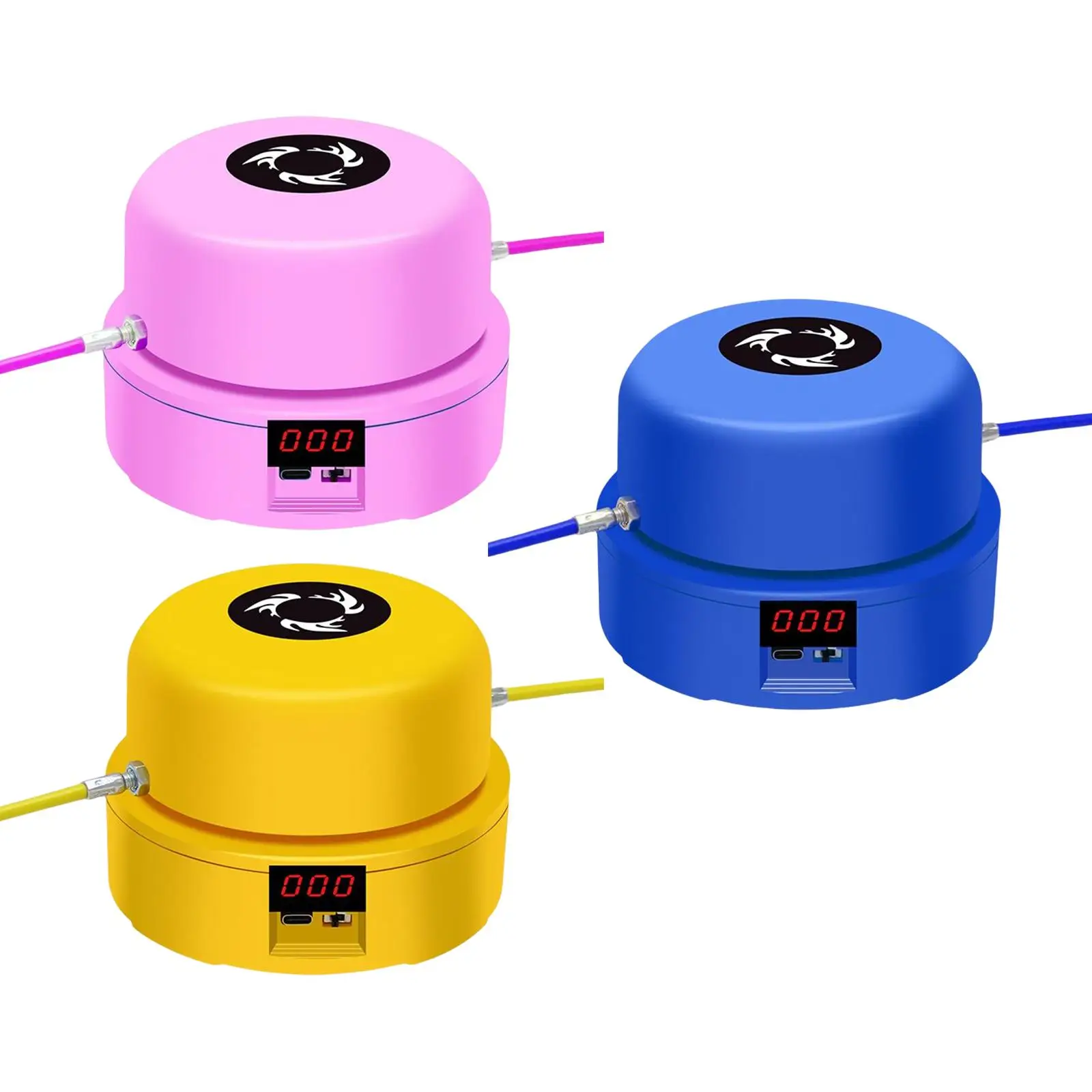 Jump Rope Machine Automatic Counting Durable Silent LCD Display Skipping Rope Electric Jump for Entertaining Sports Home jump rope