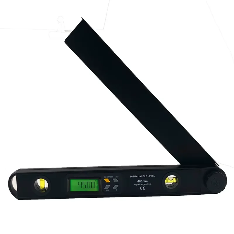 400mm Level 0-225&deg; Electronic Instruments LCD Digital Angle Ruler Inclinometer Angle Measurer