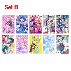 Vibrant Project Sekai Poster Card Set - DIY Wall Collage Kit for Home Décor & Teen Gifts (Set B(10PCS))