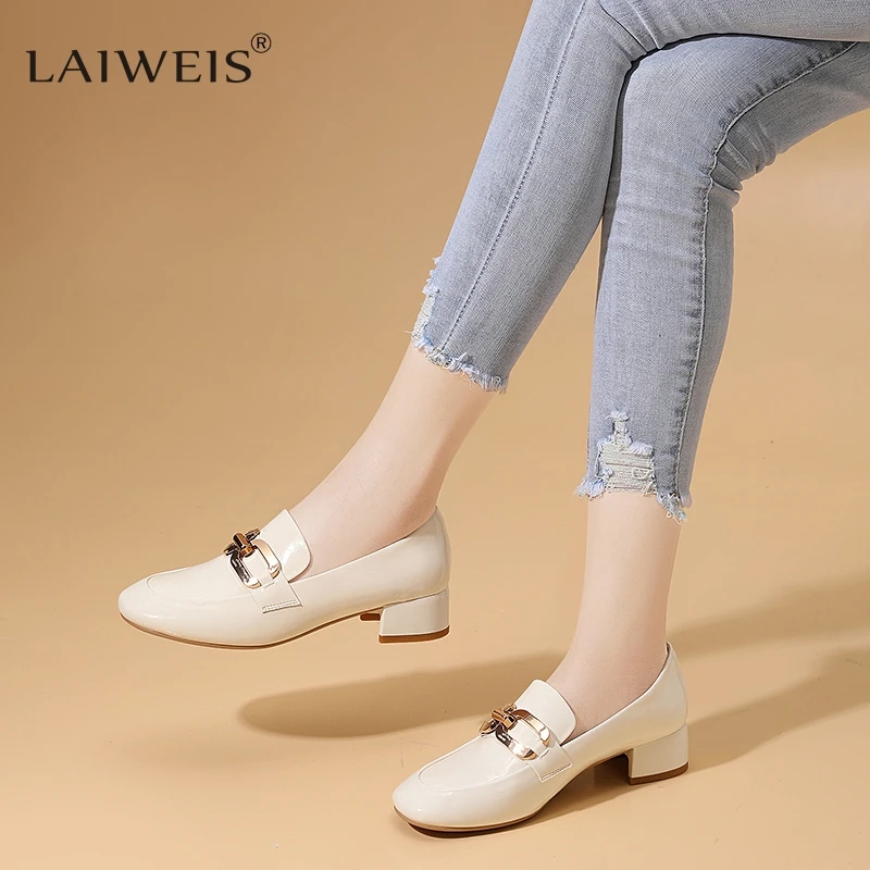 

High Heels Woman Shoes Sexy Solid Color Flat Loafers Soft Business Casual High Heels Party Office Light Dress Shoes Women Pumps