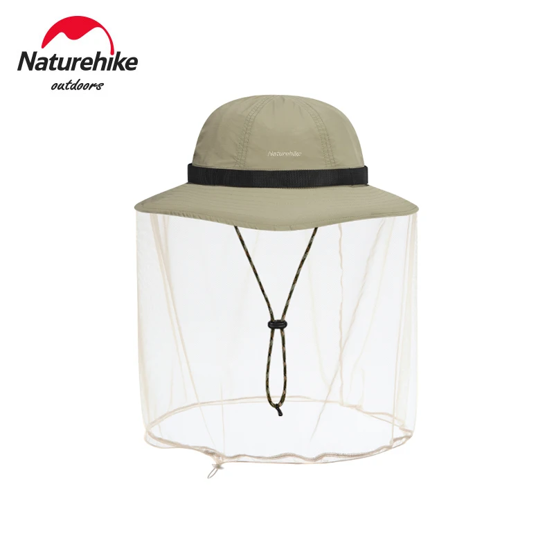 

Рыболовная Кепка Naturehike, сетчатая уличная шапка от комаров и насекомых, для защиты лица, для путешествий, кемпинга, дышащие головные уборы, маска