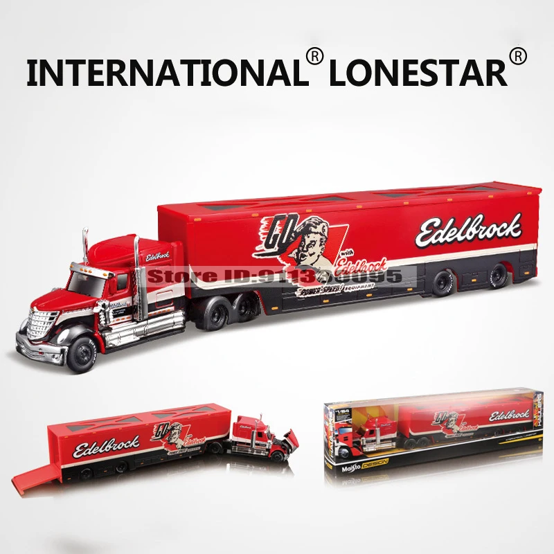 Maisto 1:64 MACK Anthem LoneStar UP 운송 주조 제조 트레일러 모델 시뮬레이션 모델 합금 자동차 컬렉션
