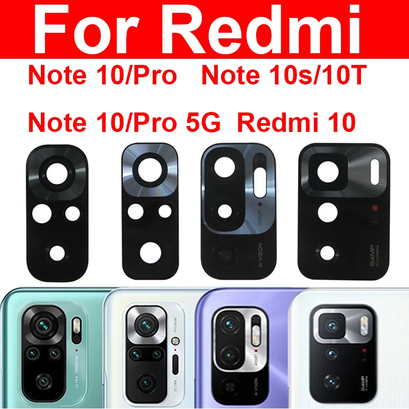 Premium Back Main Camera Glass Lens with Adhesive Sticker