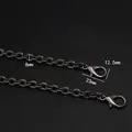 Black lobster clasps