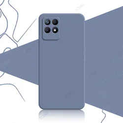 Luxurious 360° Soft Silicone Square Back Cover for Narzo 50 4G (not 5G) (Gray)