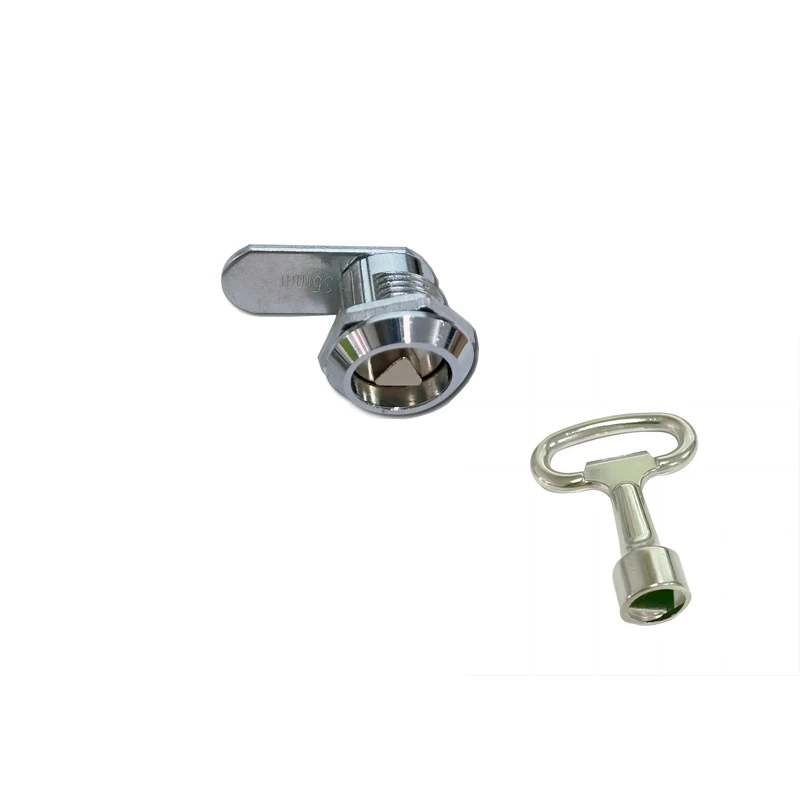 Cabinet door lock Drawer lock Zinc Alloy Triangle Lock File Cabinet
